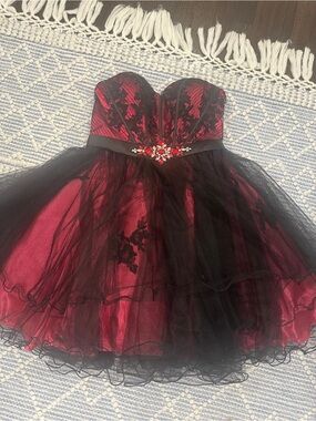 Blush prom dress worn only once